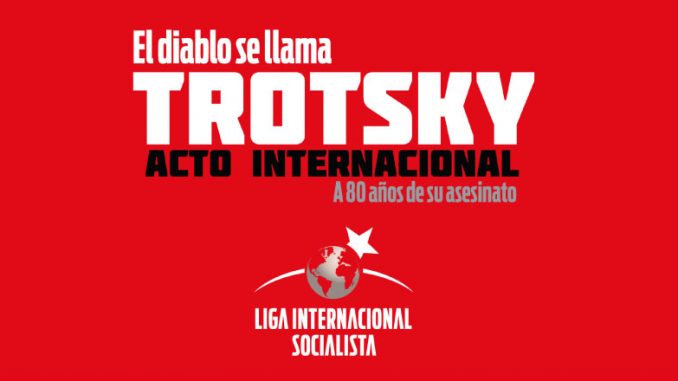 Acto De La Liga Internacional Socialista En Homenaje A Trotsky Liga