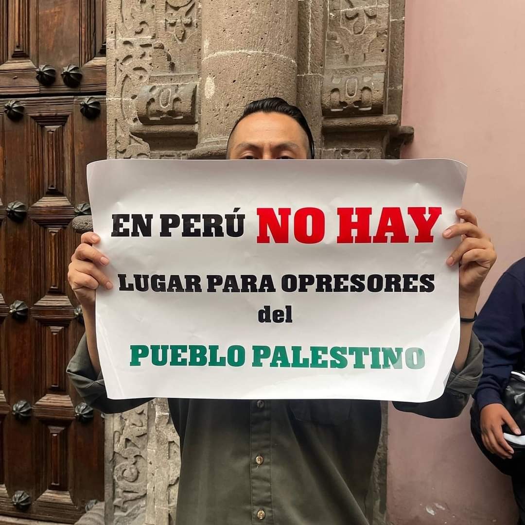 Peru: All support to the Palestinian people!