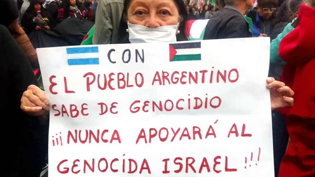 Argentina: No a la campaña sionista de censura