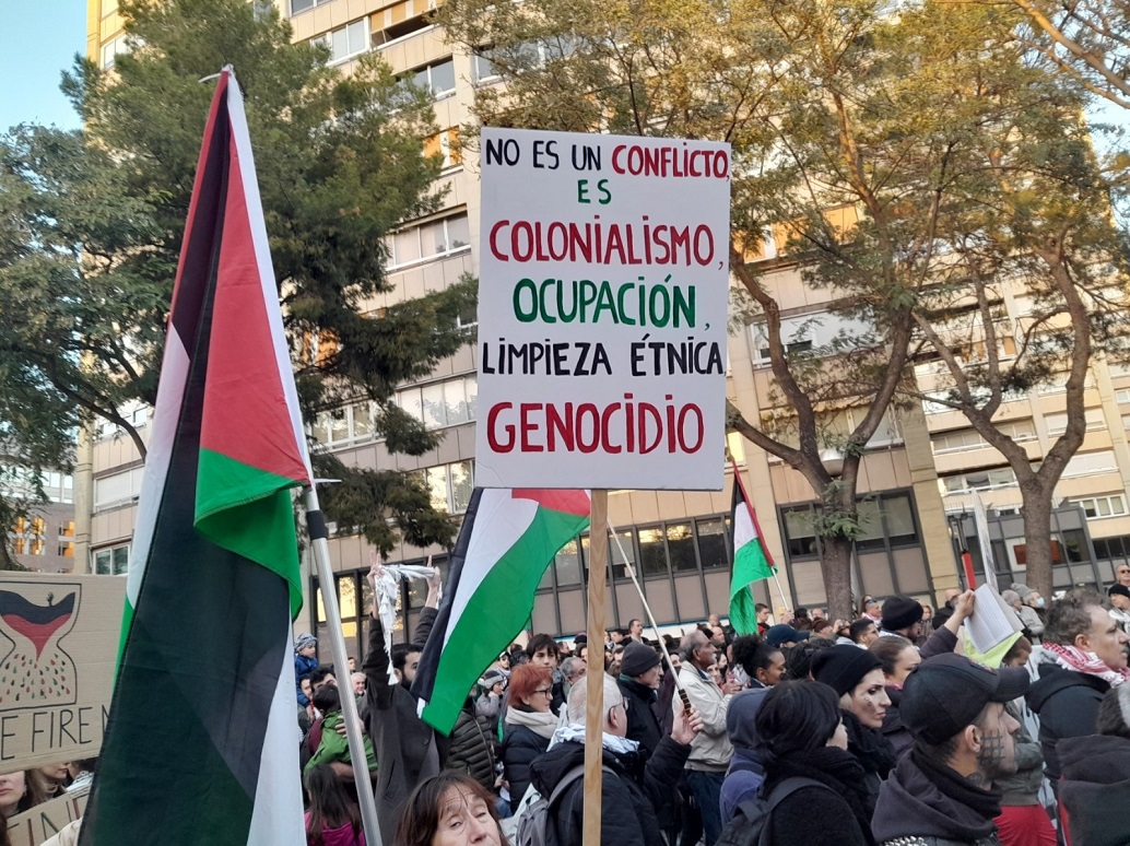 Estado español: Otra gran jornada de movilización por Palestina