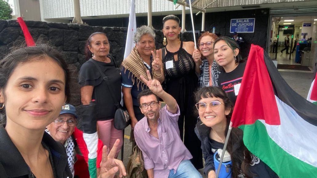 MOVIMIENTO COSTARRICENSE DE SOLIDARIDAD CON PALESTINA. INOCENCIA DE TATIANA GAMBOA