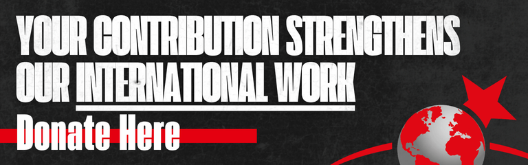 Your contribution strengthens our international work - Donate Here